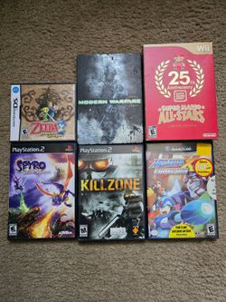EMPTY CASES Playstation2, Wii, Nintendo DS and Xbox 360