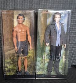 Twilight Mattel Edward and Jacob barbies