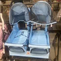 Brand New Double Dog Folding Stroller For $100