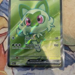 Sprigatito Ex Pokemon Ascended Heroes