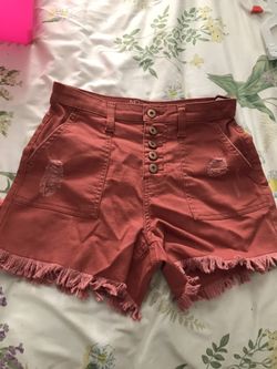 High rise shorts