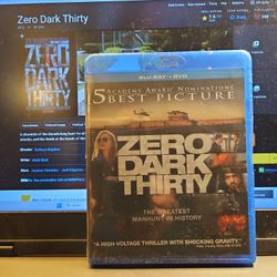 Zero Dark Thirty (Bluray) Jessica Chastain Factory Sealed
