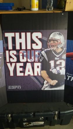 New England Patriots foam pieces espn