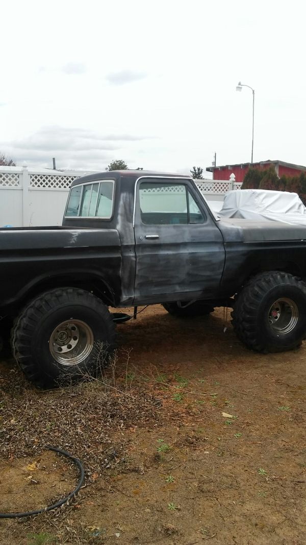 ford 77 high boy suoer lift 40 tire no miles 351m engine headers