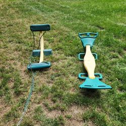 Two See Saw Swings 