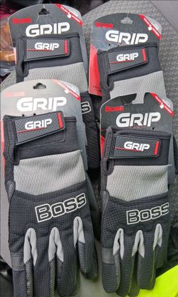 Grip BOSS work gloves