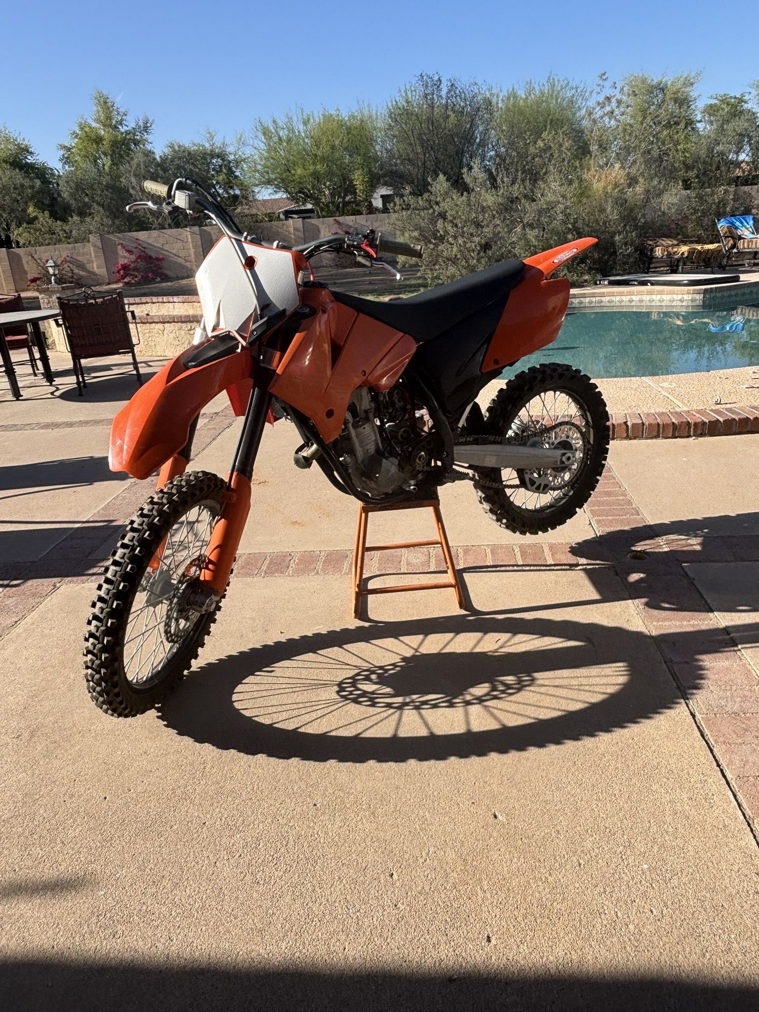 Ktm Sxf 250 With Hitch Carrier 2006