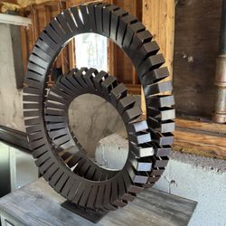 Bronze Spiral Statue