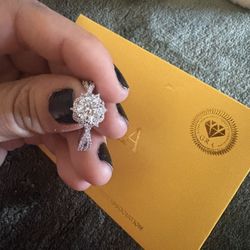   Moissanite Diamond Ring SZ7