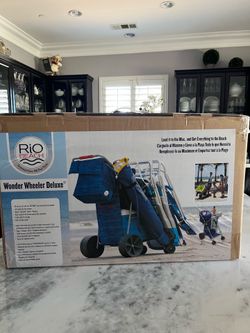 New in Box !  Stroller like carrier for beach/park activities