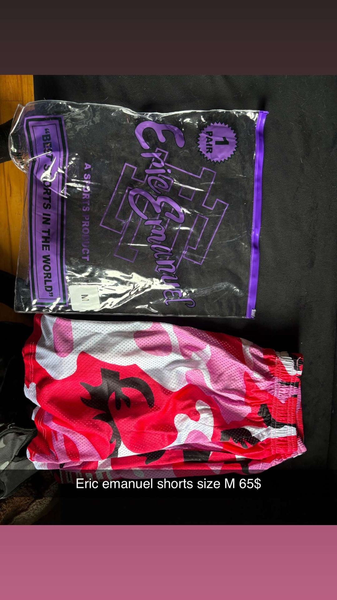 Eric Emanuel X Bape