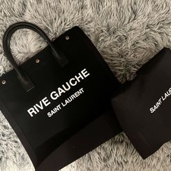 Authentic YSL Rive Gauche Tote Bag