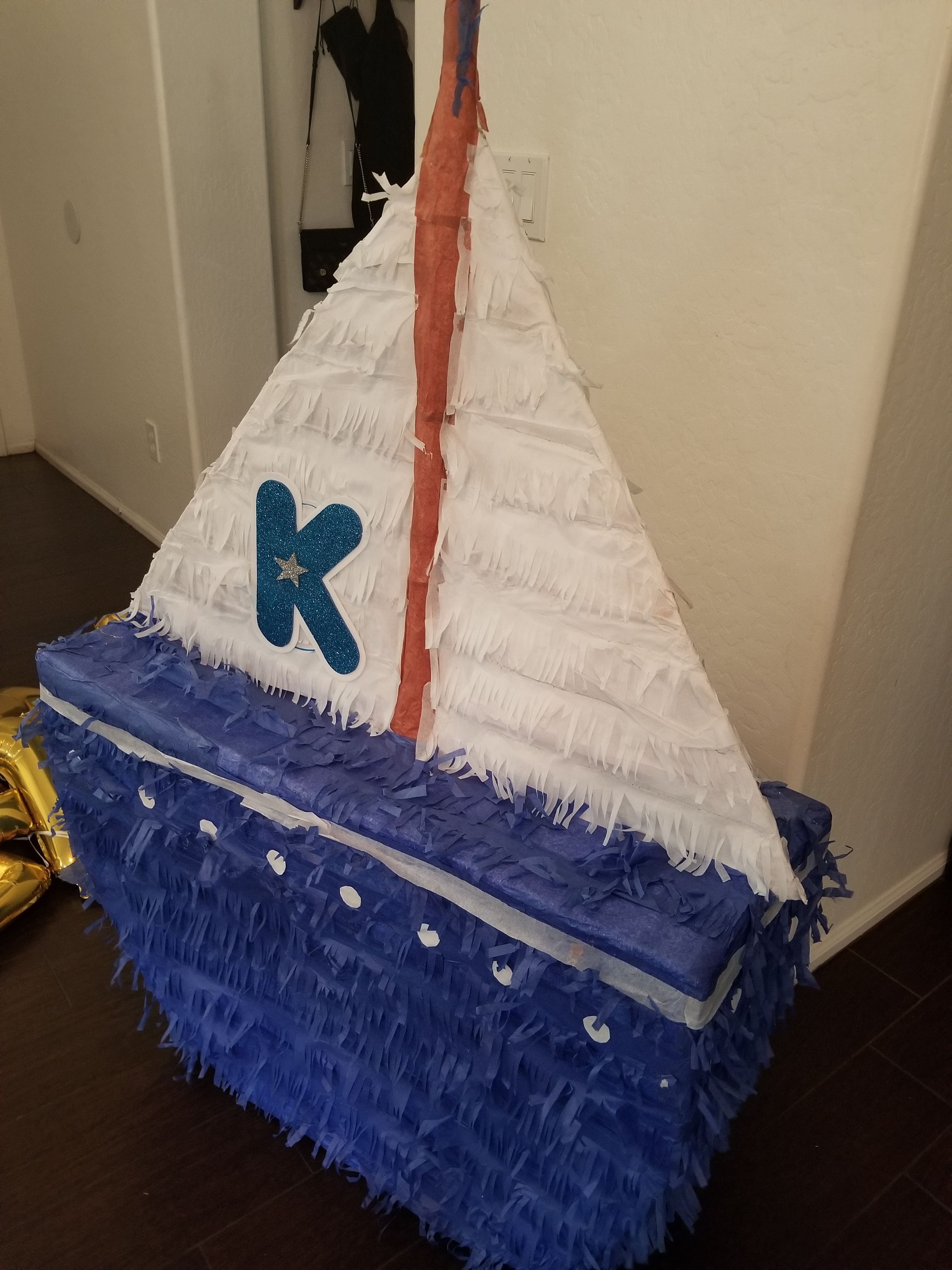 Sailor theme piñata