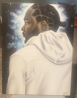 Kendrick Lamar Painting 2 Ft x 1 1/2ft