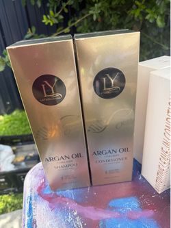 Set de shampoo y acondicionador de argan oil