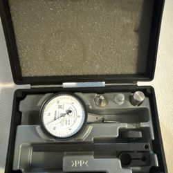 Mitutoyo 513-402-10E Dial Test Indicator – Basic Set  .0005" Grad  Carbide Tip