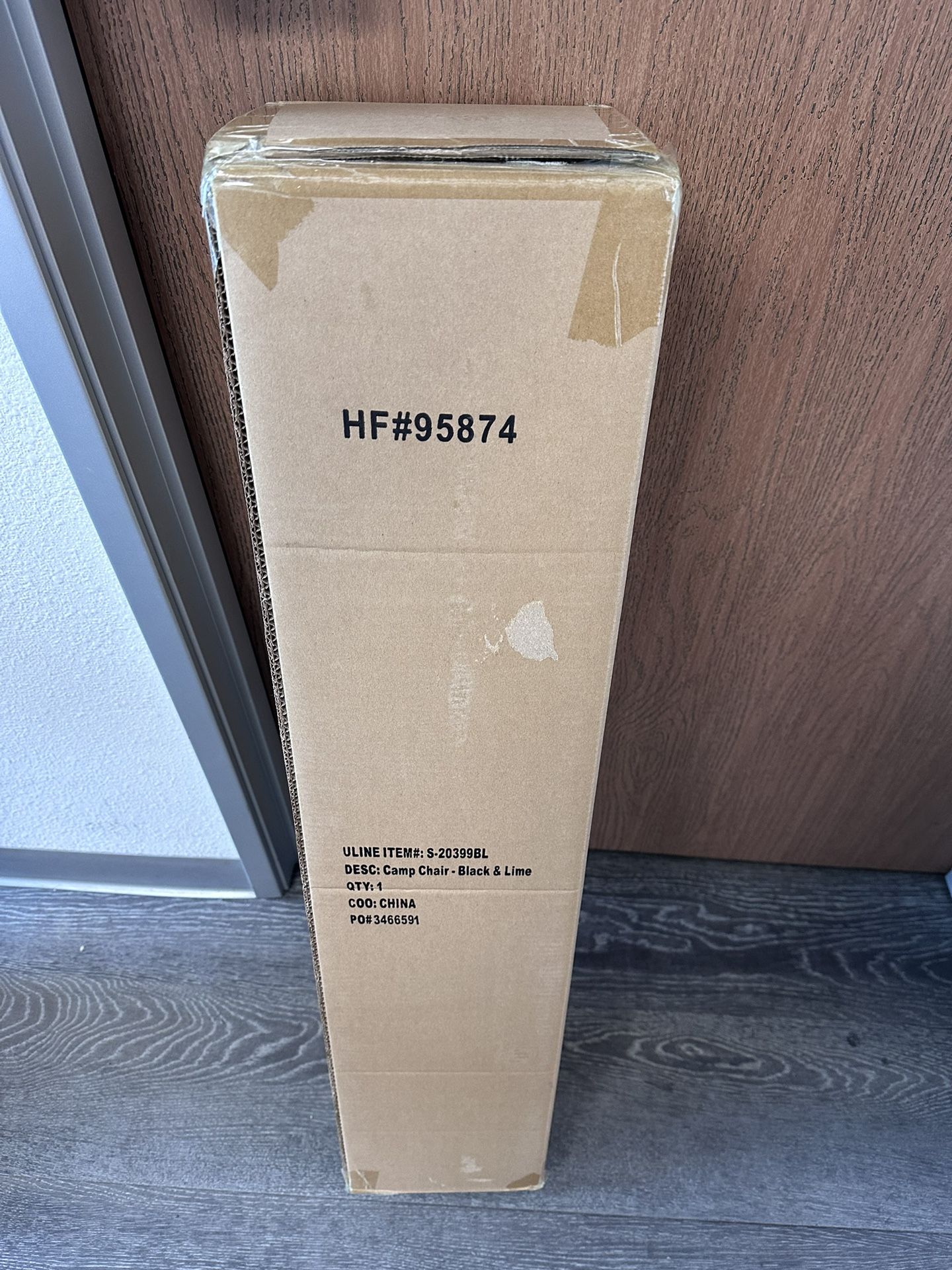 Camp Chair - Black And Lime - New In Box