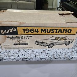 Beam's 1964 mustang DECANTER 