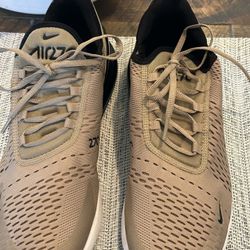 Nike 370 Black And Tan Athletic Shoes