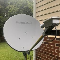 Hughes Net Satellite And Modem 