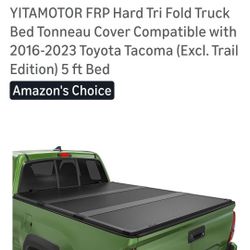 TOYOTA TACOMA 2013 SHORT BED COVER