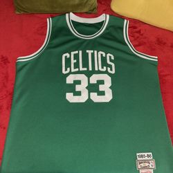Hardwood Classic 1(contact info removed) Larry Bird Jersey  