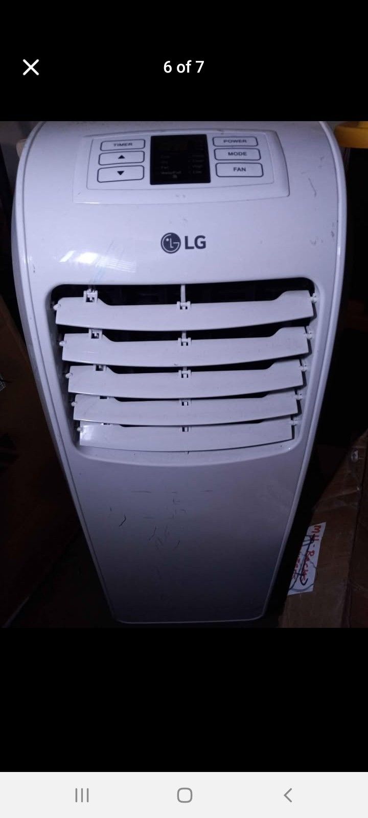 LG IN HOME PORTIBLE AIR CONDITIONER