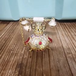 Vintage Telephone Jewelry Box