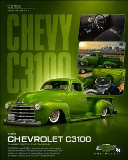 Custom 51 3100 chevy