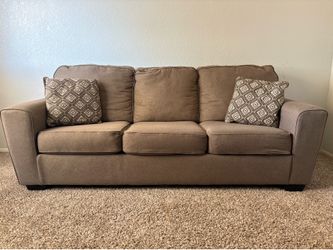 Used brown couch