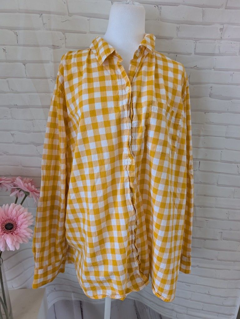 Old Navy Button Down Shirt Size XXL