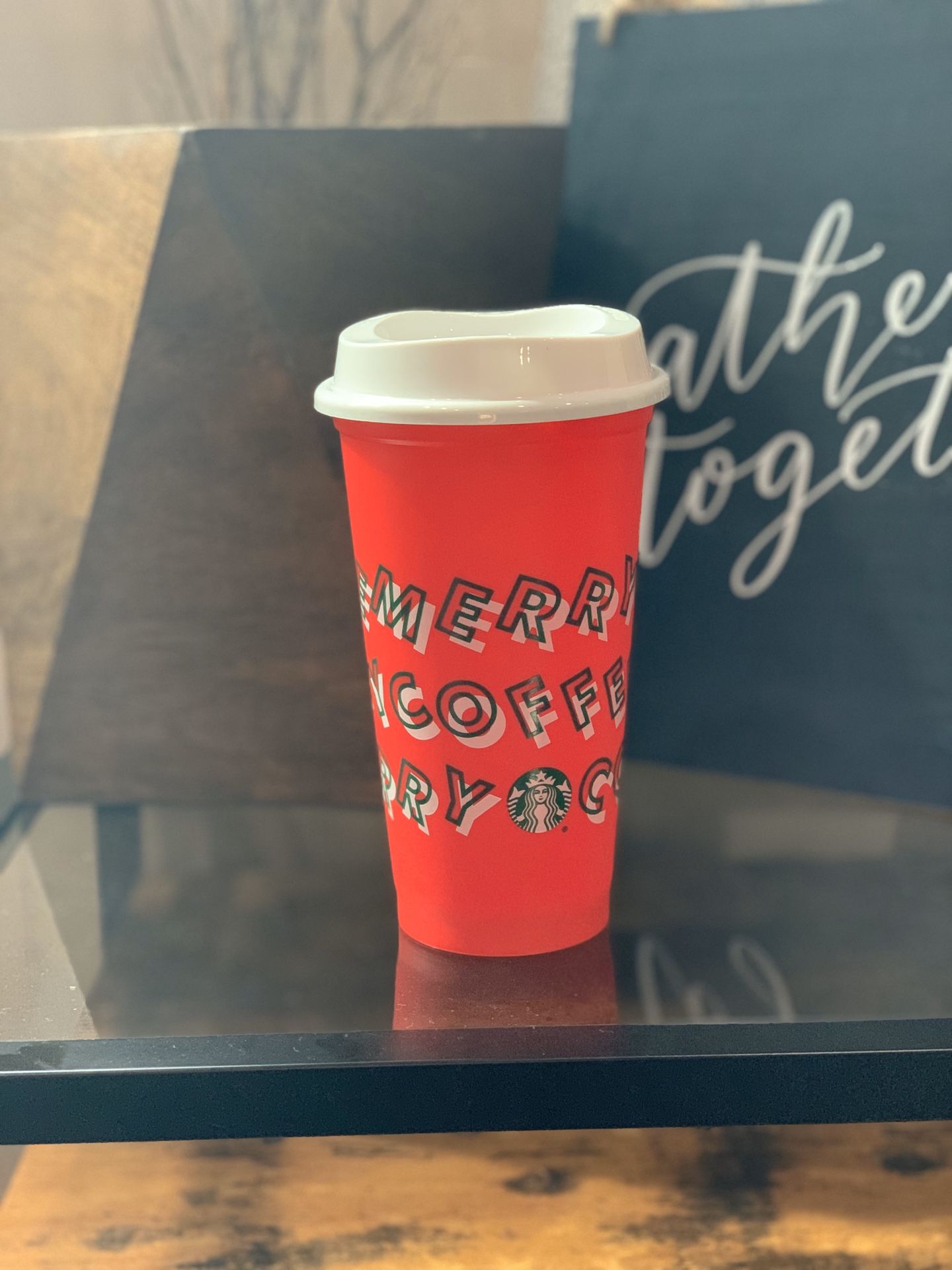 Starbucks limited release Holiday cup