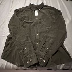 Men’s Long Sleeve Button Up 