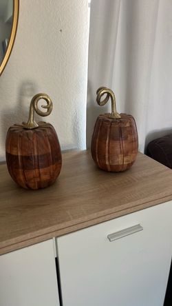 Halloween pankins set of two