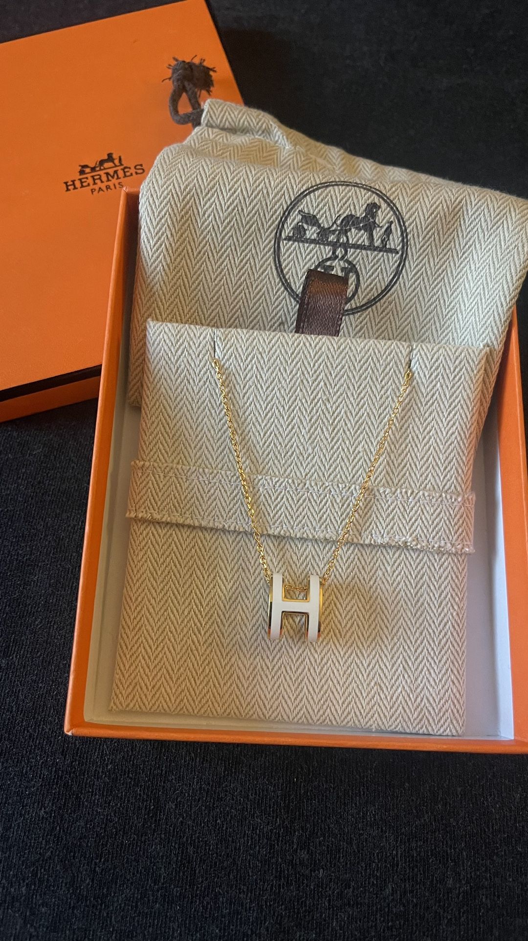 Hermes Pop H Necklace