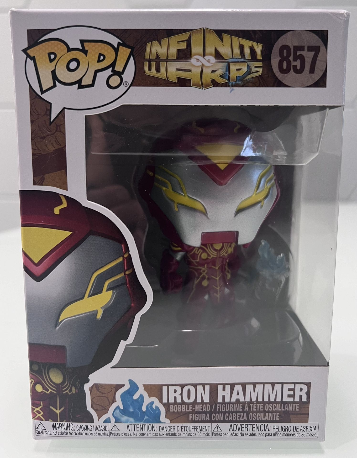 Funko Pop Marvel Warps Iron Hammer Glow (857)