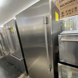 Stainless Steel Frigidaire Professional 33” Upright Freezer Column