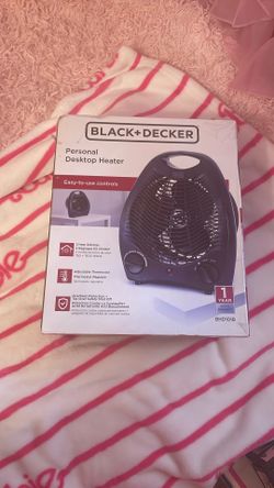 Black And Decker - Personal Desktop Heater- Brand New 