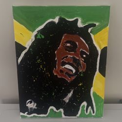 Bob Marley Painting 