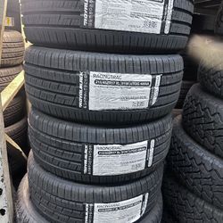 SET OF FOUR NEW TIRES 215/45/17 ROYAL BLACK INCLUDING MOUNT AND BALANCE, ASK ME FOR SIZES AND BRANDS 