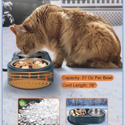🐾 Clawsable Heated Cat Bowl PL0721 – Brand New in Box! 🔥🐱 💰 Price: $23 or best offer 💲 MSRP: Approx. $29.99 📦 Factory sealed, never used  Keep y