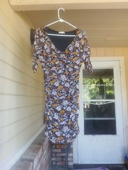 Ultra flirt floral dress