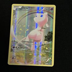 XY Mew Pokemon Card