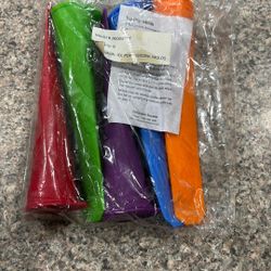 Set Of 5 Ice Pop Silicone Molds - New