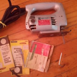 Vintage Black & Decker 2 Speed Jig Saw Kit 7519 

