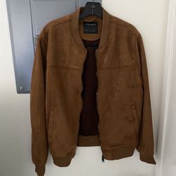 Brown Bomber Jacket (M)