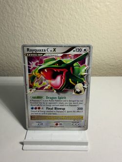Rayquaza C lvl x promo card