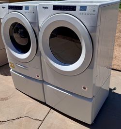 Whirpool washer and Gas dryer