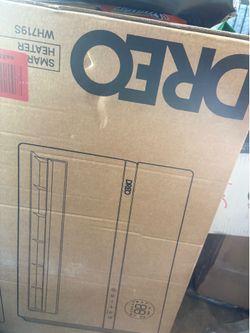 New- DREO smart wall heater.