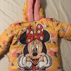 Minnie Mouse Full zip Hoodie jacket